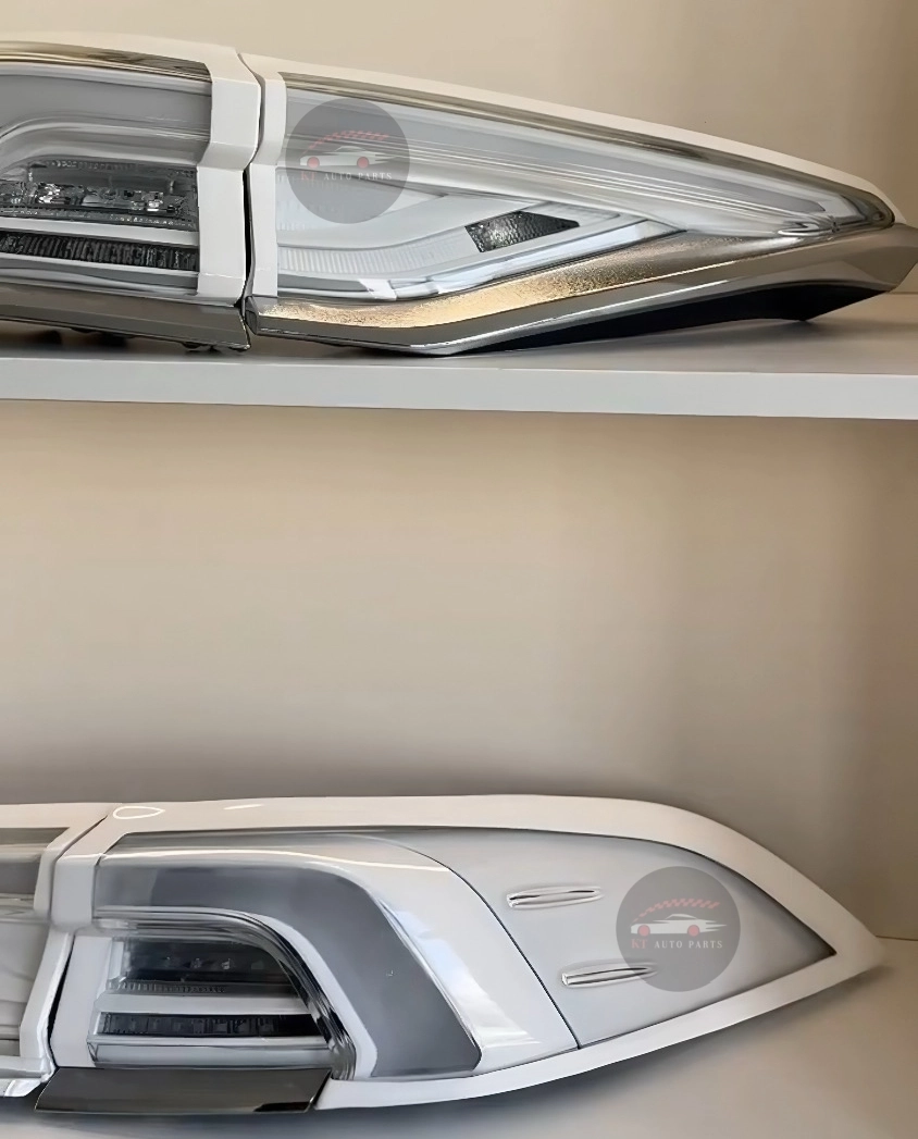 Toyota Corolla clear white tail lights