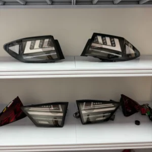 Lexus ES custom clear taillights