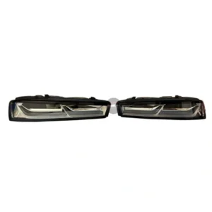 Camaro tail lights Clear Black Venom style main