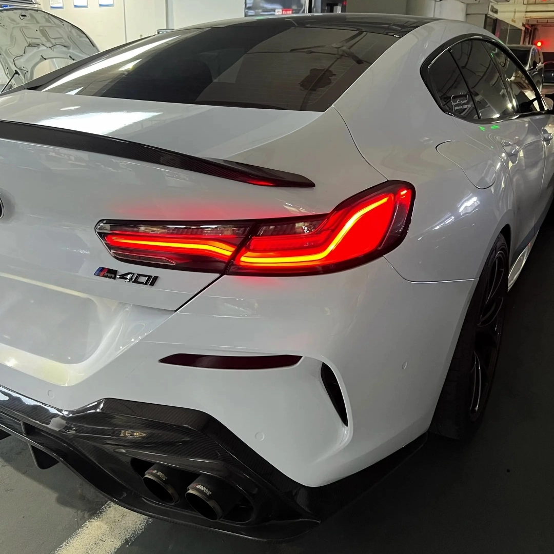 BMW M8 tail light replacement Black Venom