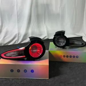 Mazda MX-5 ND tail lights Clear Black Venom style main