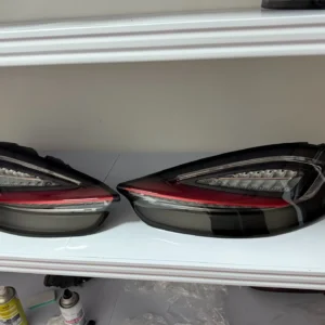 Porsche 981 Venom red stripe tail lights
