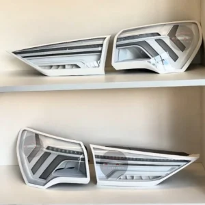 Audi Q3 tail lights Clear White Warrior style main view
