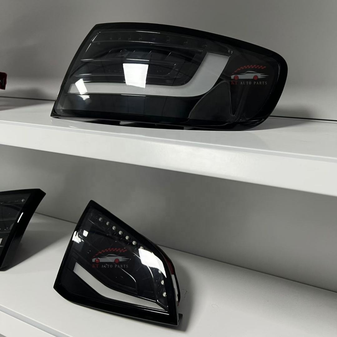 Audi A4 B8 smoked tail lights handcrafted