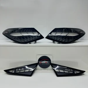 Mercedes C-Class W206 tail lights - Black Venom Clear Lens sedan 2022-2025 main view