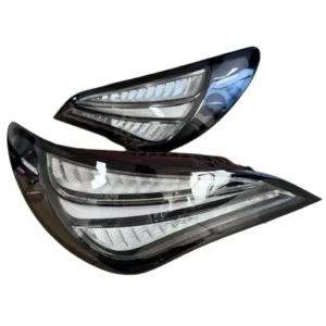 Mercedes CLA tail lights - Black Venom Clear Lens C117 2013-2016 main view
